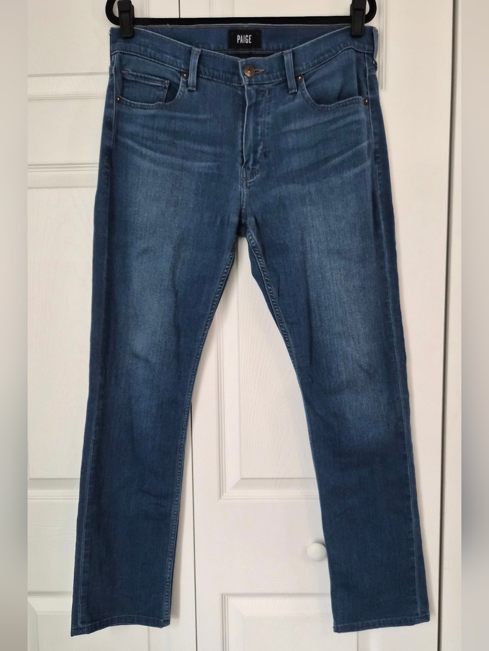 Paige Federal Hensley Slim Straight Jeans 32x30